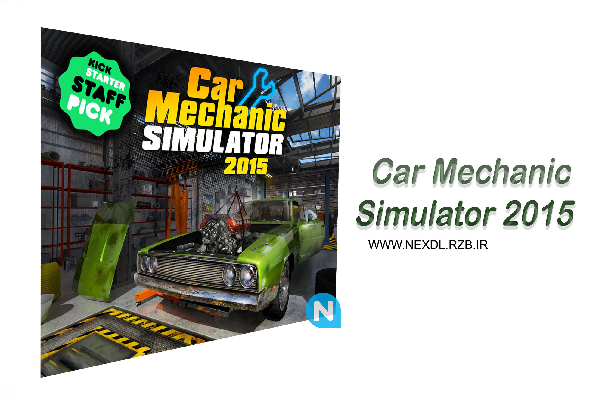 دانلود بازی Car Mechanic Simulator 2015 برای PC